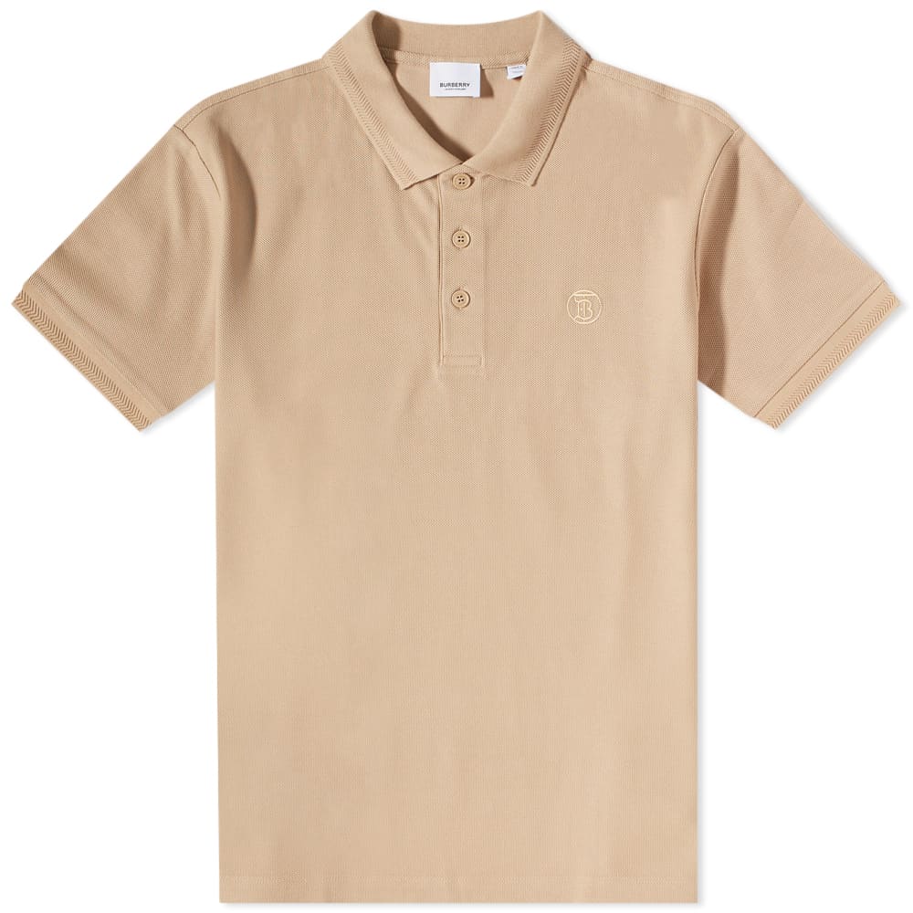 

Футболка Burberry Eddie TB Circle Logo Polo, Коричневый