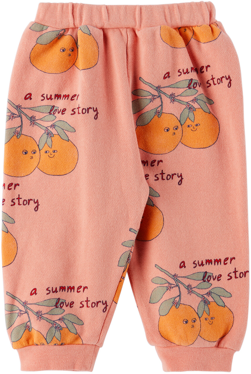

Детские розовые брюки Loving Oranges The Campamento