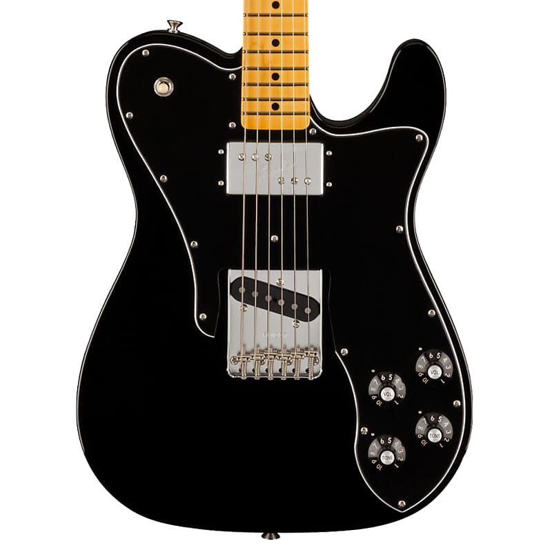 цена Fender American Vintage II 1977 Telecaster Custom Black Предзаказ