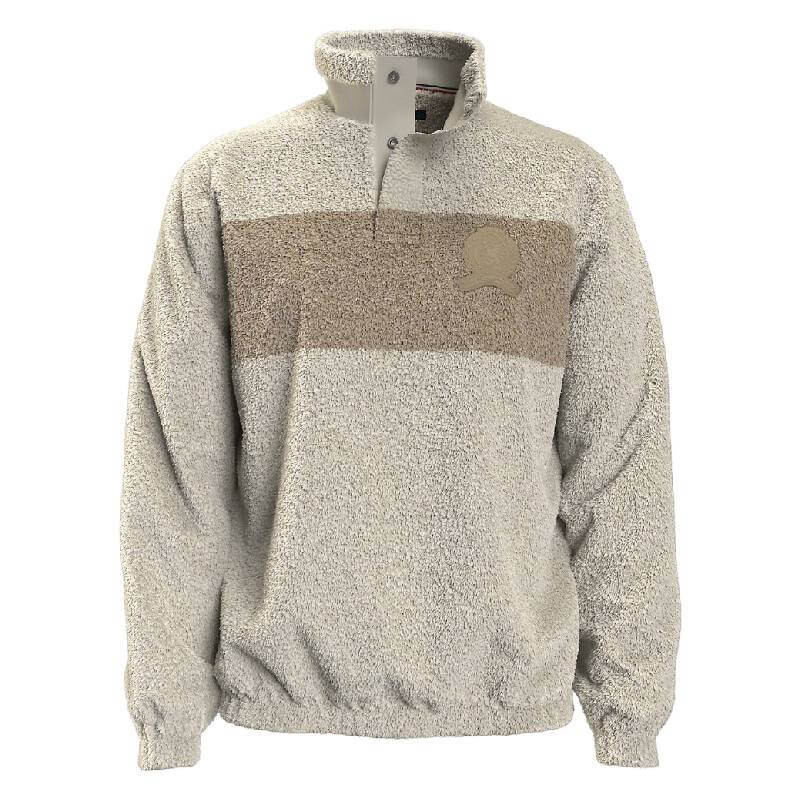 

Толстовка Tommy Hilfiger Essential Quarter Button, серо-белый