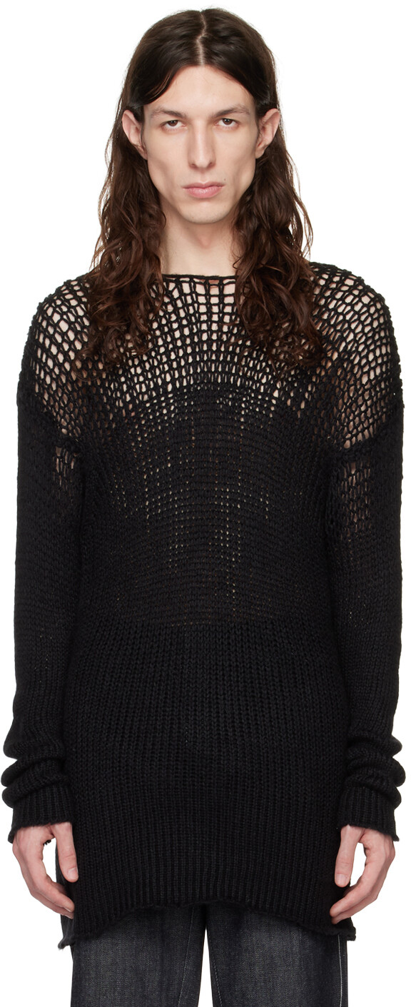 

SSENSE Эксклюзивный черный свитер No.181 Gabriela Coll Garments