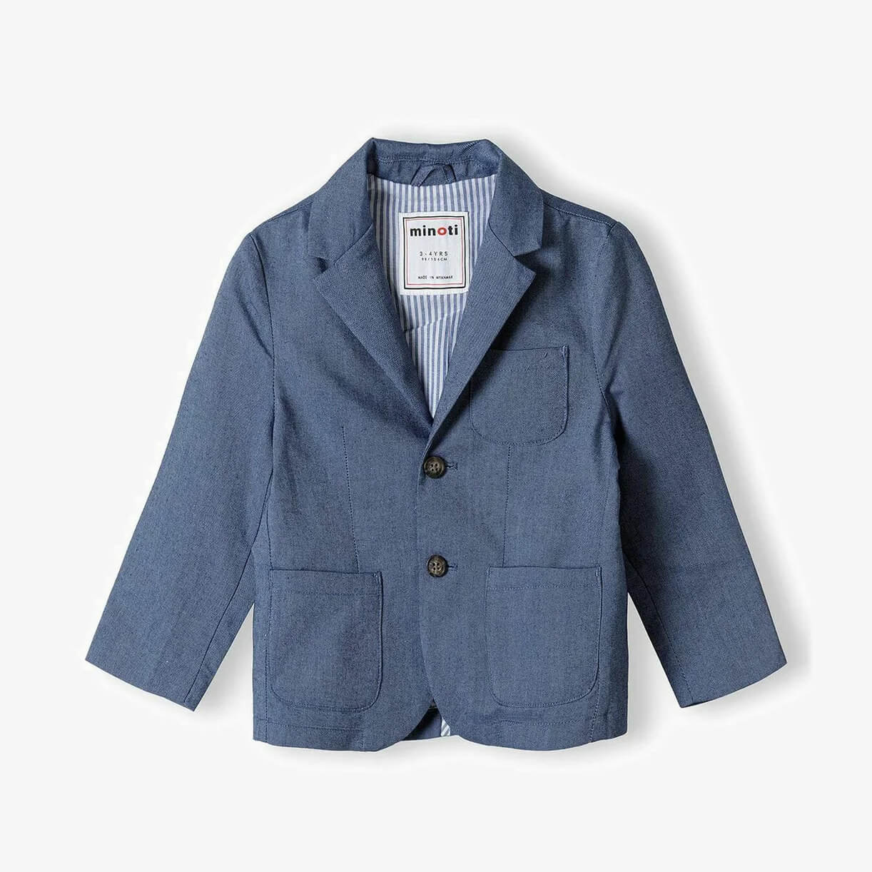 Пиджак Minoti Smart Oxford Style, синий леггинсы minoti 14leg 8 синий