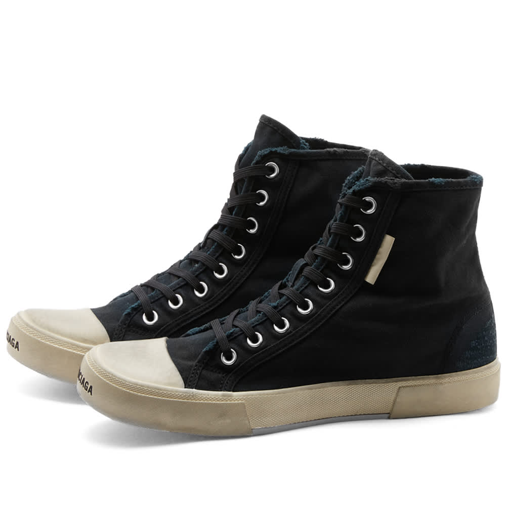 Black canvas outlet high top