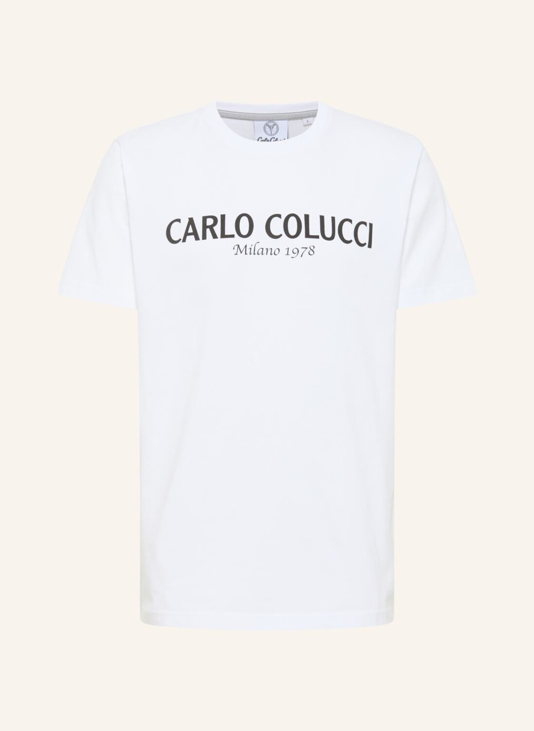 

Футболка с логотипом di comun Carlo Colucci, белый