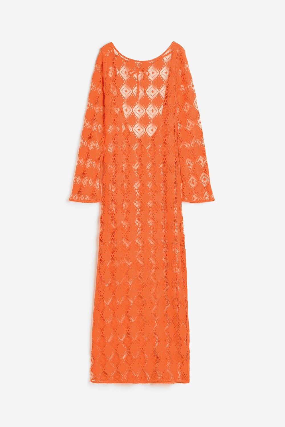 

Платье H&M Open-backed Crochet-look, оранжевый