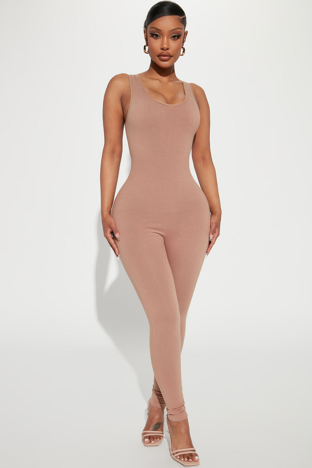 

Комбинезон Fashion Nova 50348, серо-коричневый