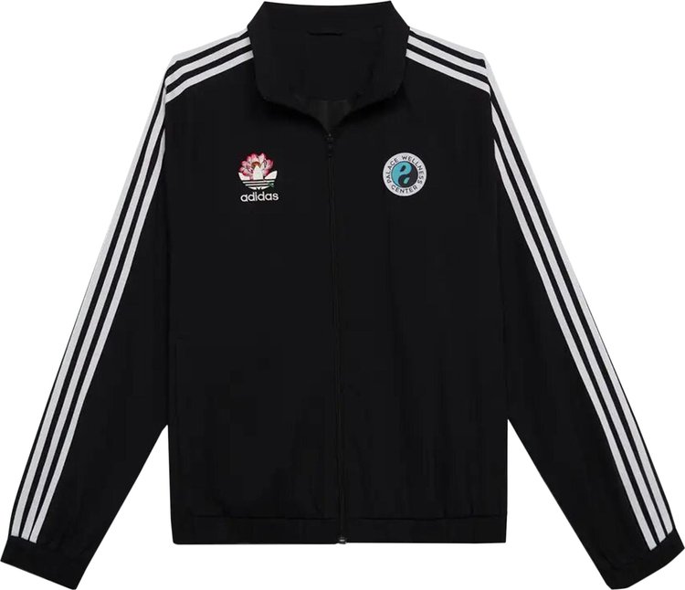 Adidas zip deals crew track top