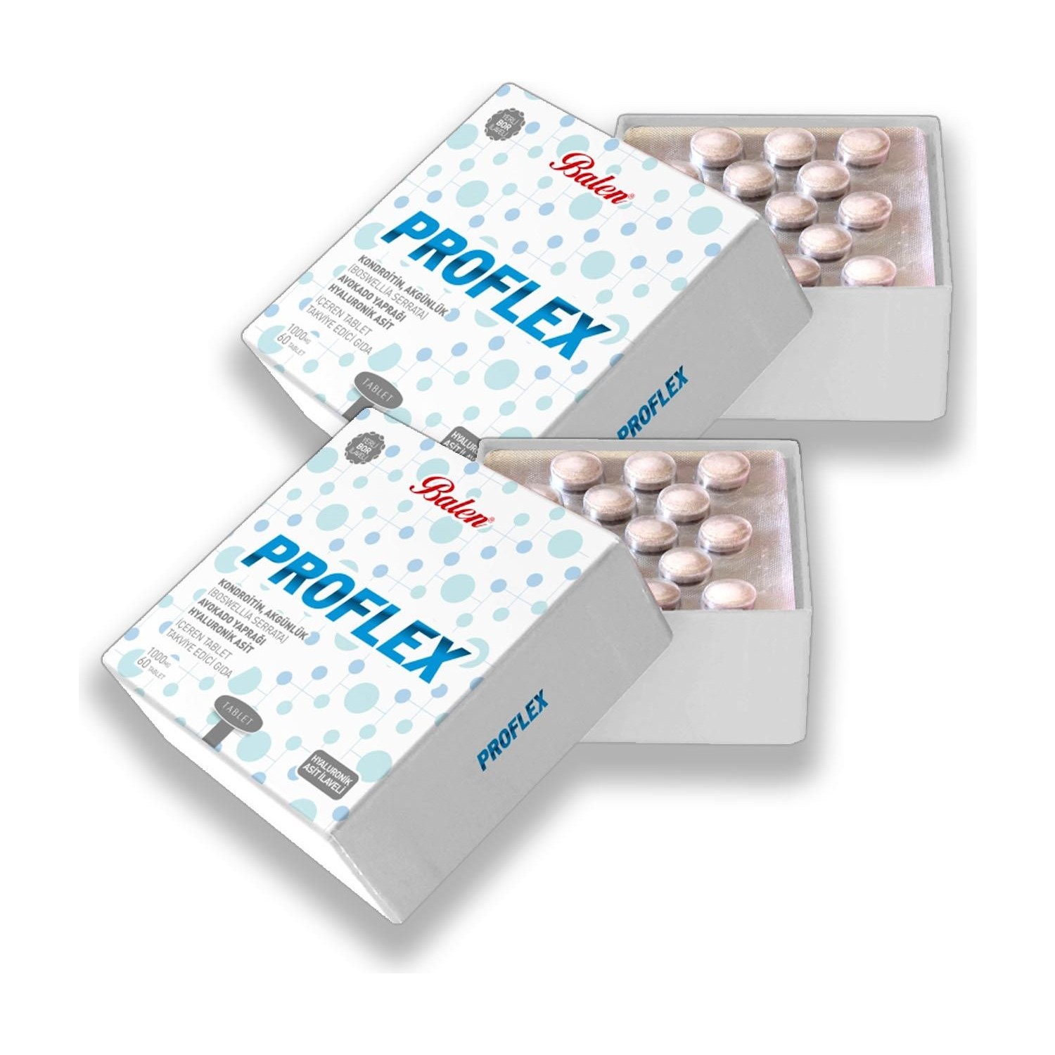 Пищевая добавка Balen Proflex 1000 мг, 2 упаковки по 60 таблеток пищевая добавка balen v5 1015 мг 60 таблеток