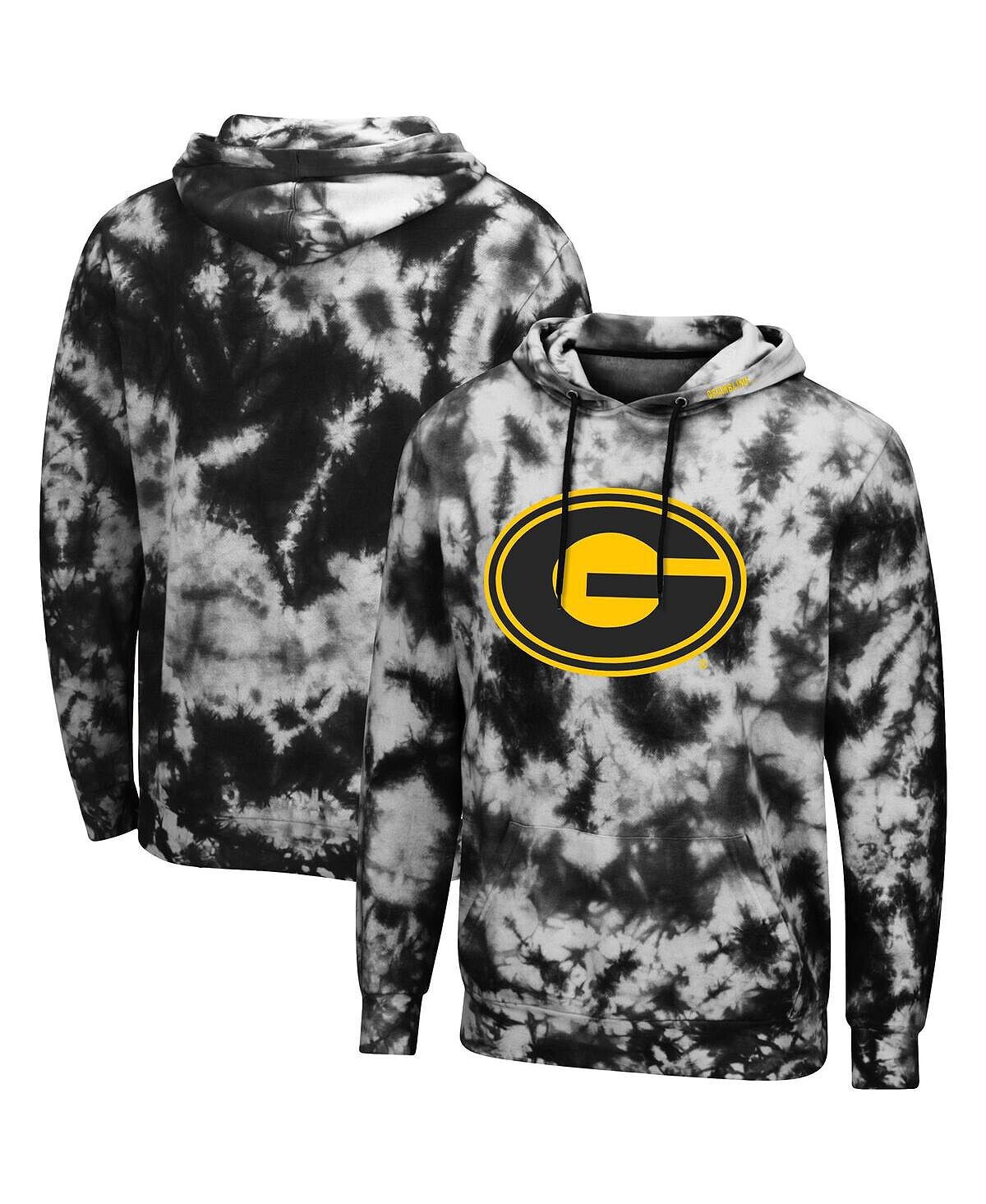

Мужская черная толстовка с капюшоном grambling tigers tie-dye Colosseum, черный