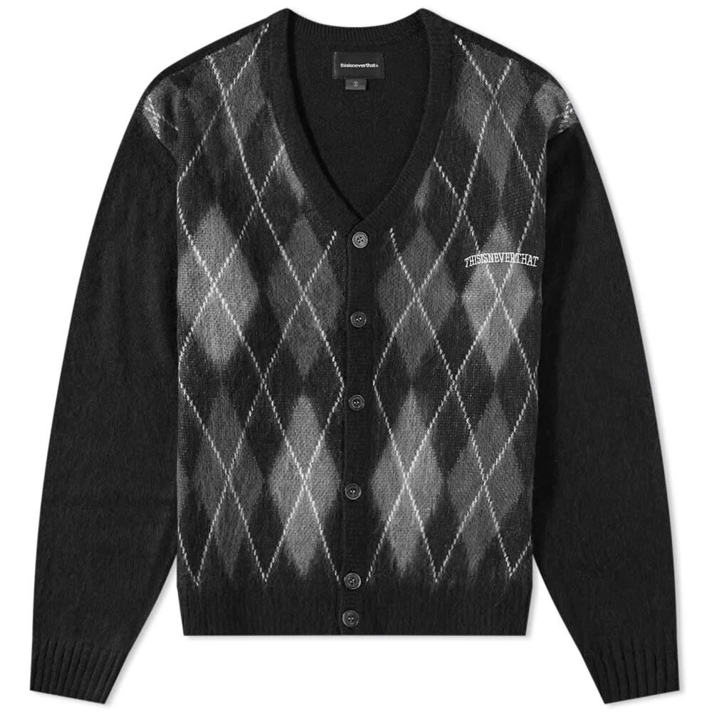

Джемпер thisisneverthat Argyle Cardigan, Серый