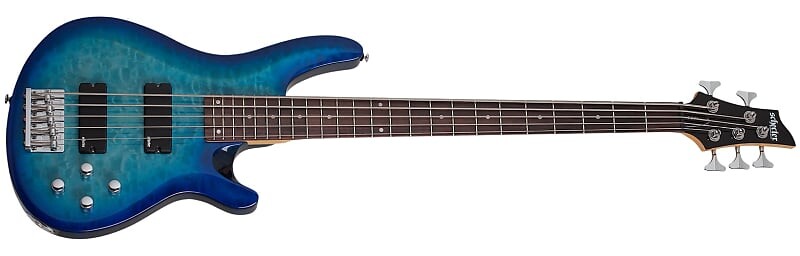 

Бас-гитара Schecter 592 C-5 Plus - Ocean Blue Burst Schecter 592 C-5 Plus Bass Guitar - Ocean Blue Burst