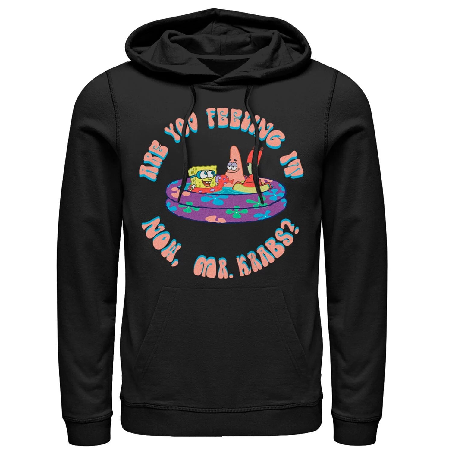 

Мужская толстовка с капюшоном Nickelodeon SpongeBob Are You Feel It Now, Mr. Krab Licensed Character