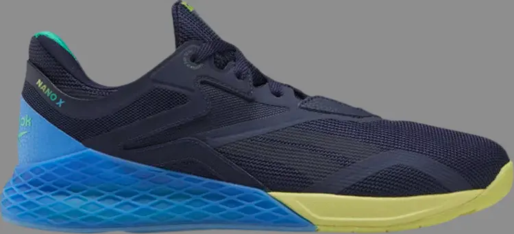 

Кроссовки nano x 'vector navy' Reebok, синий