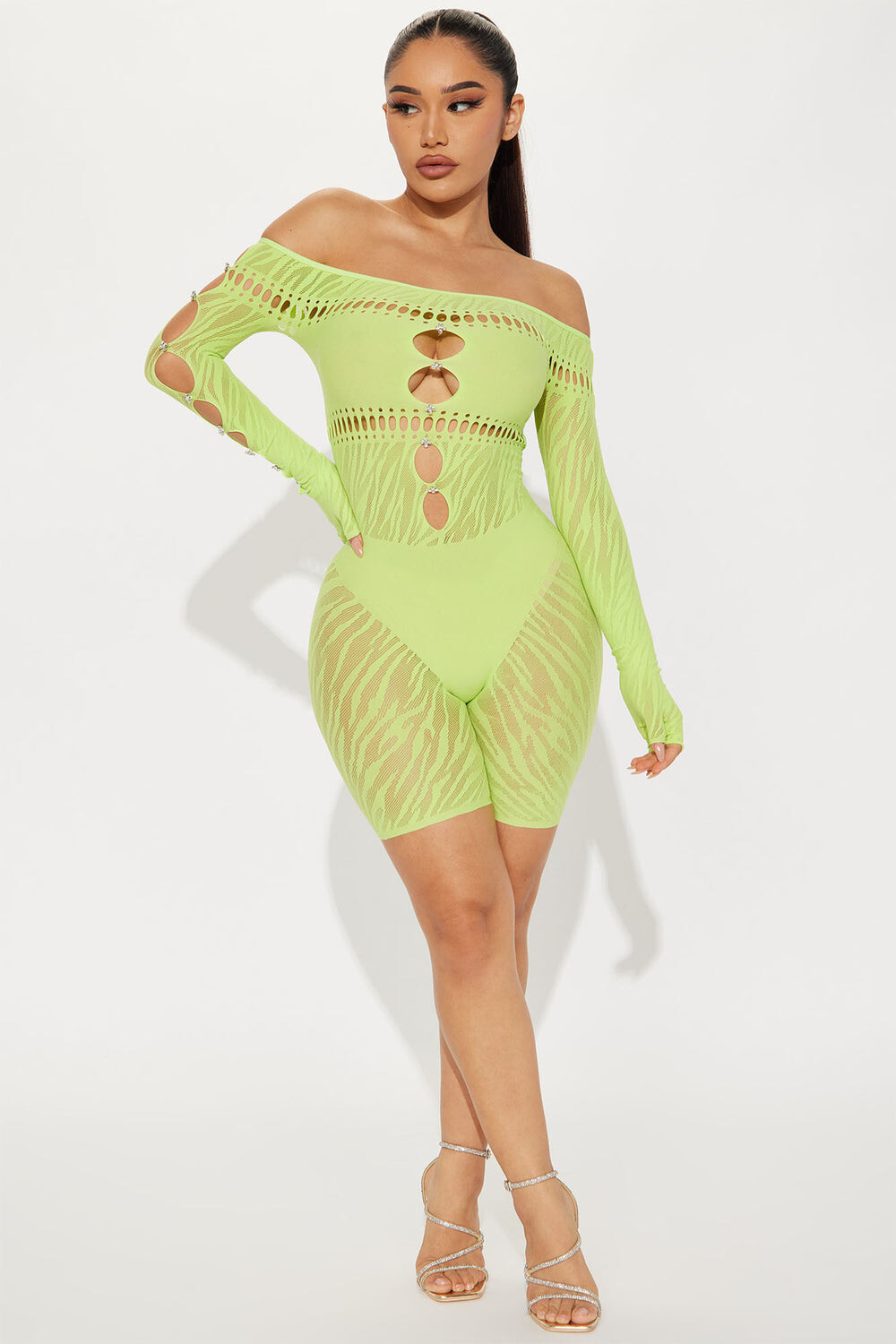 

Комбинезон Fashion Nova SK1390, зеленый