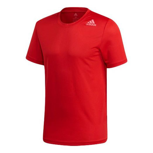 Футболка Adidas Soccer/Football Training Sports Round Neck Short Sleeve Red, Красный