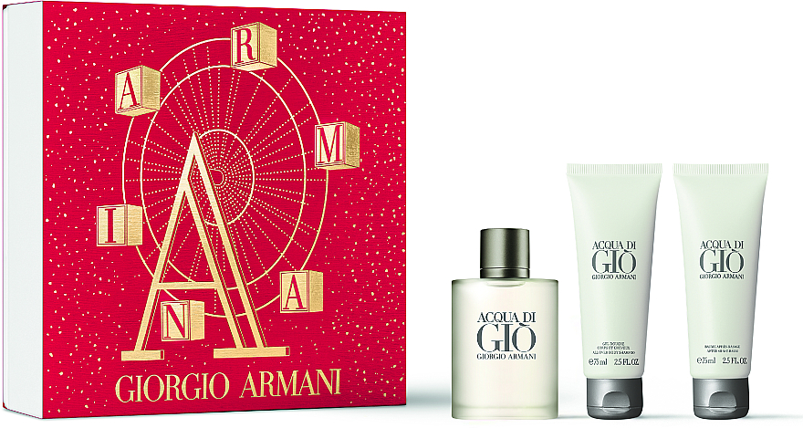 Acqua di on sale gio homme set