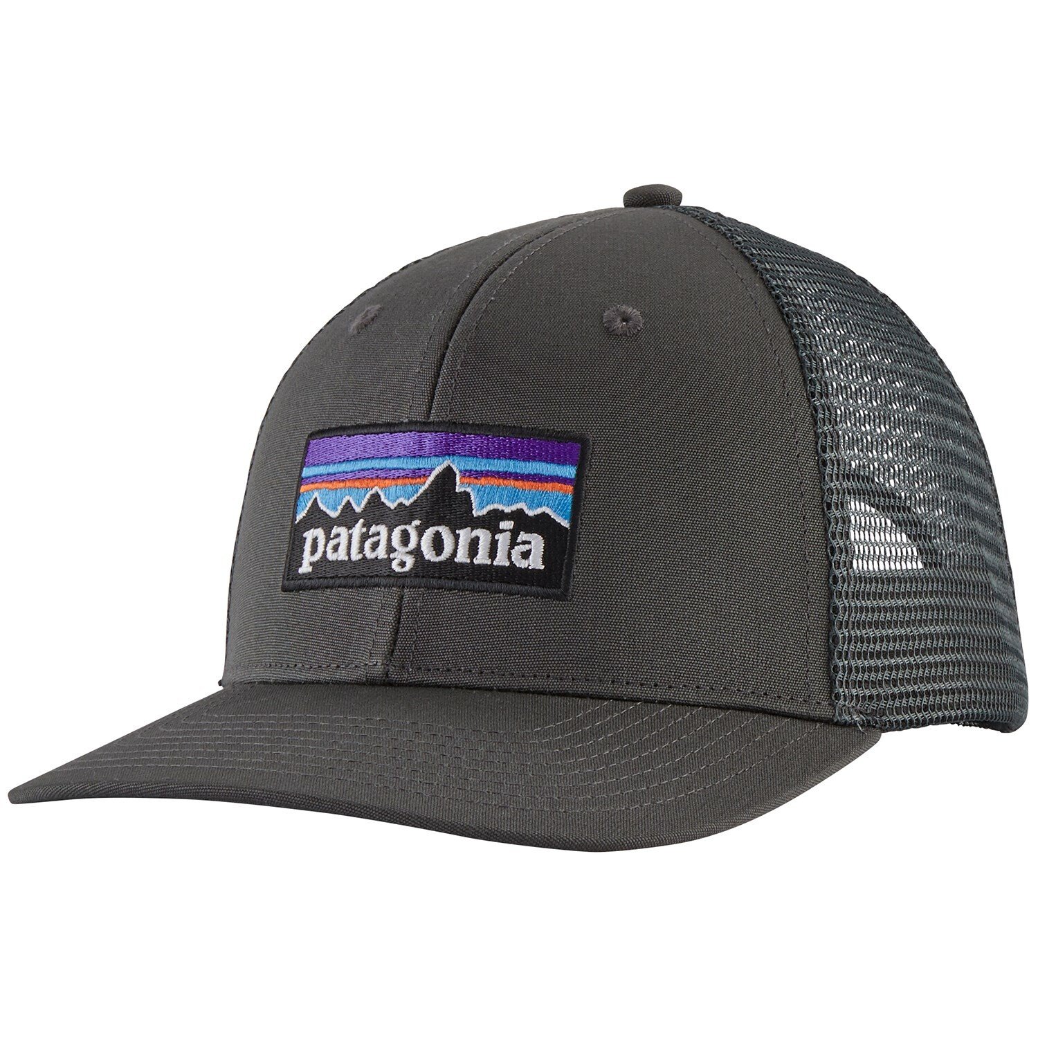 

Кепка Patagonia P-6 с логотипом Trucker, серый