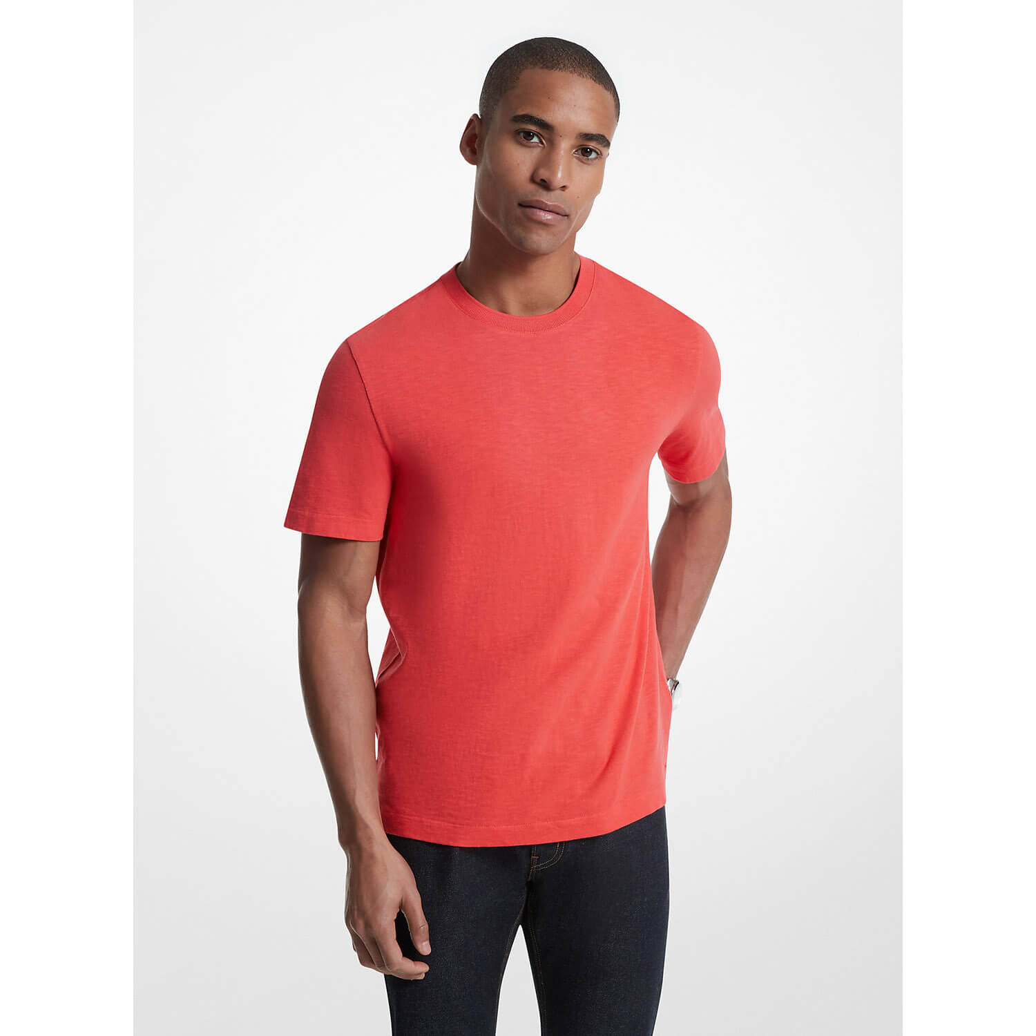 

Футболка Michael Kors Cotton, коралловый, Красный;оранжевый