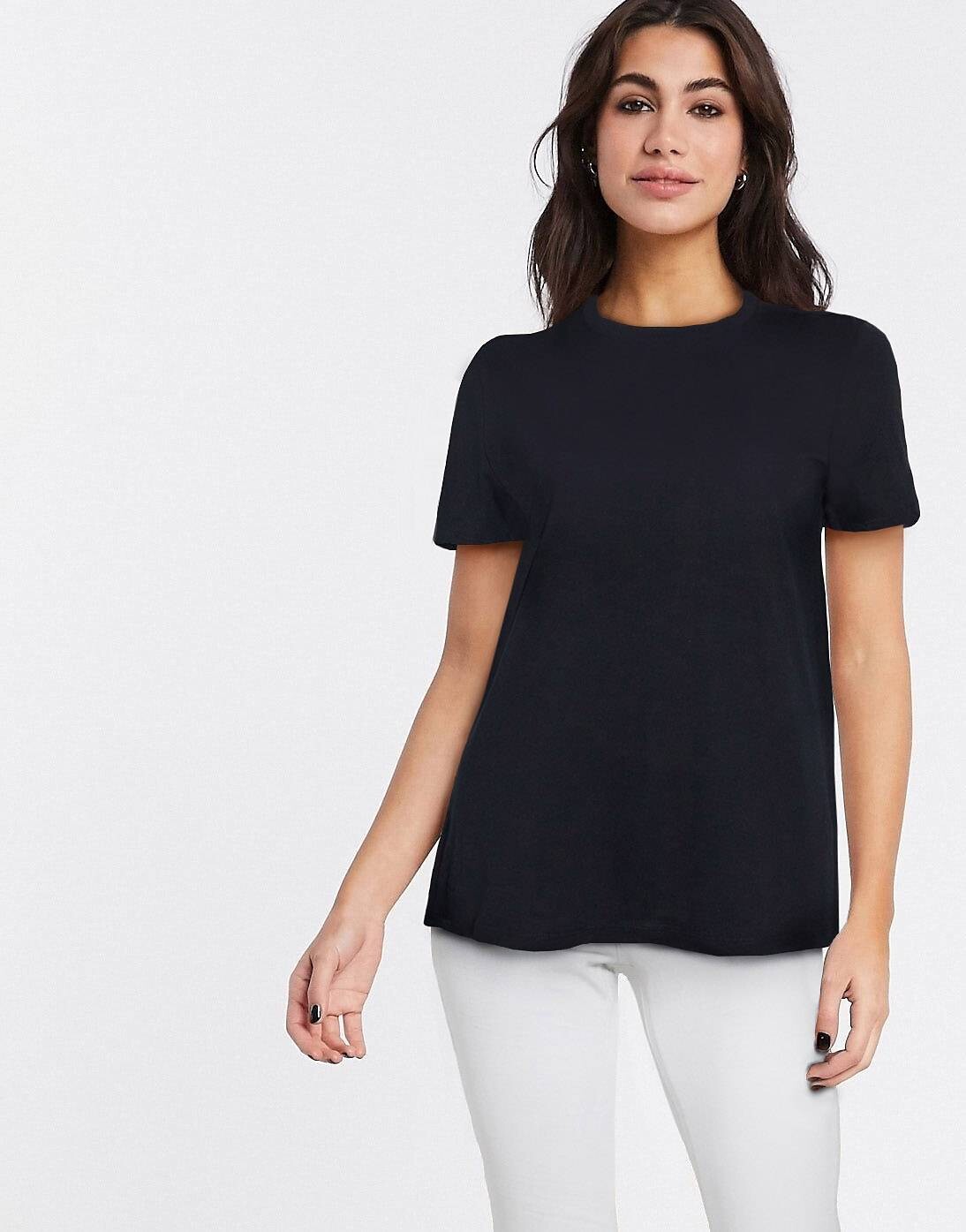 

Черная футболка с круглым вырезом ASOS DESIGN Ultimate