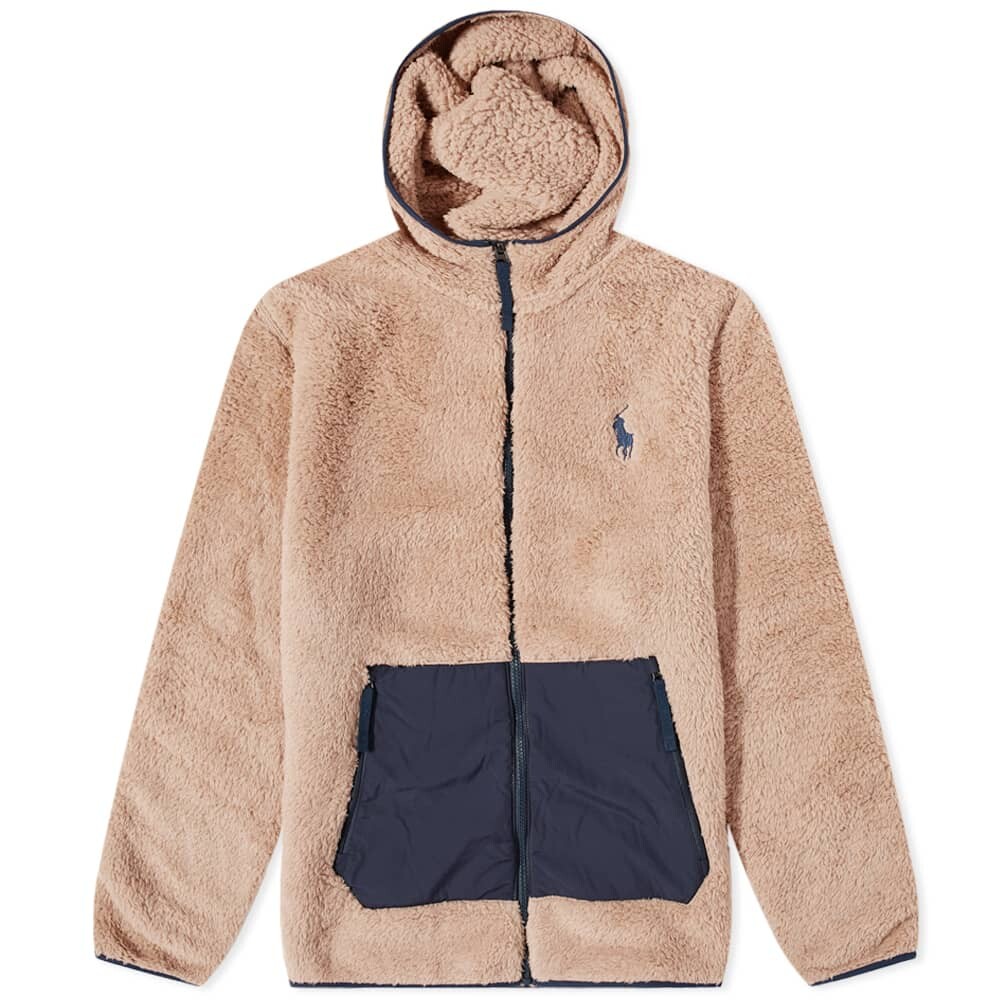 

Толстовка Polo Ralph Lauren Hooded Pile Fleece, Коричневый
