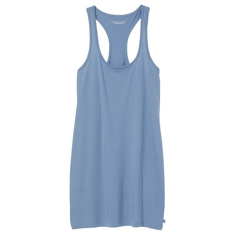 

Пижамная майка Victoria's Secret Racerback Tank, синий