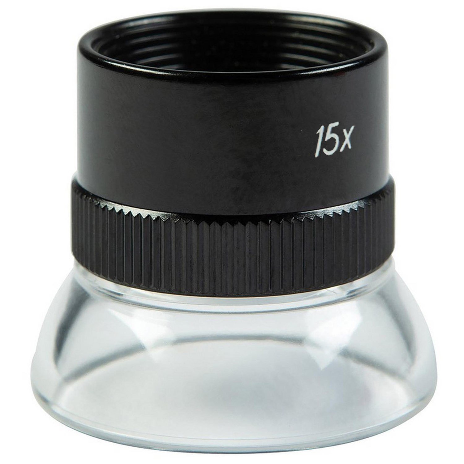 Лупа увеличительная BCA 15x, черный увеличительная лупа 8x 15x 23x лупа для ремонта увеличительная лупа очки с 2 светодиодными лампами увеличительное стекло для микроскопа