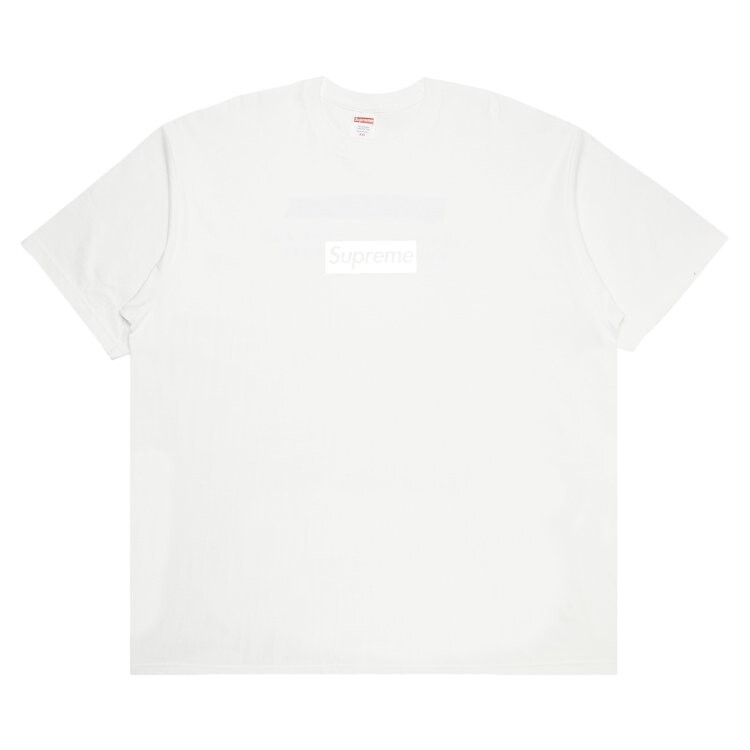 Футболка Supreme Chicago Box Logo Tee 'White', белый цена и фото