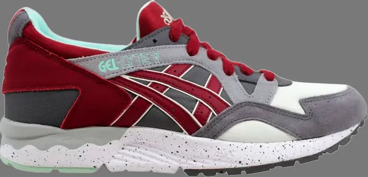 

Кроссовки gel lyte 5 'carbon red' Asics, красный