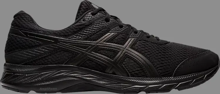 

Кроссовки gel contend 6 'black' Asics, черный