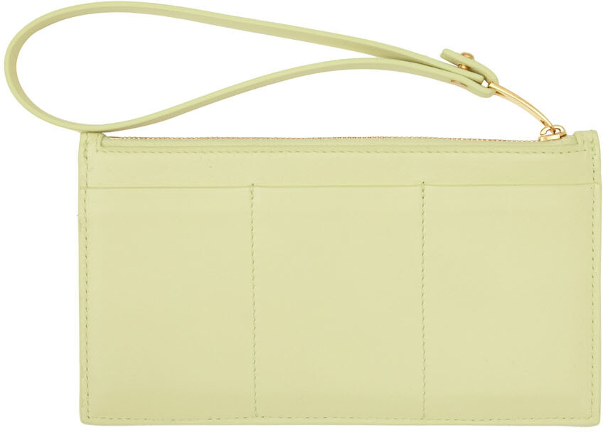 

Зеленый кожаный кошелек Intrecciato Bottega Veneta