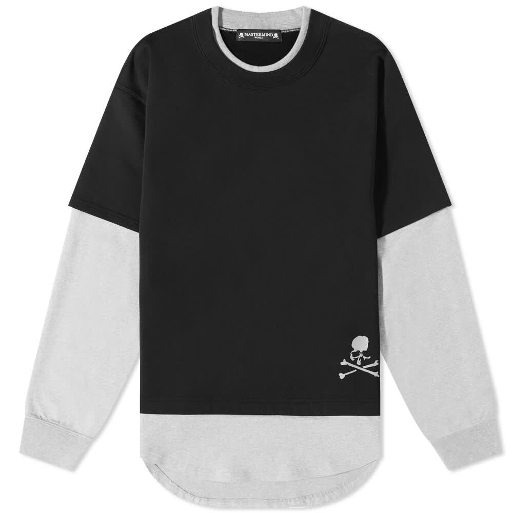 

Футболка MASTERMIND WORLD Layered Crew Neck Tee