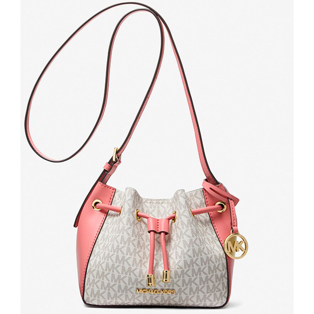 

Сумка-ведро Michael Michael Kors Phoebe Small Logo Bucket, мультиколор
