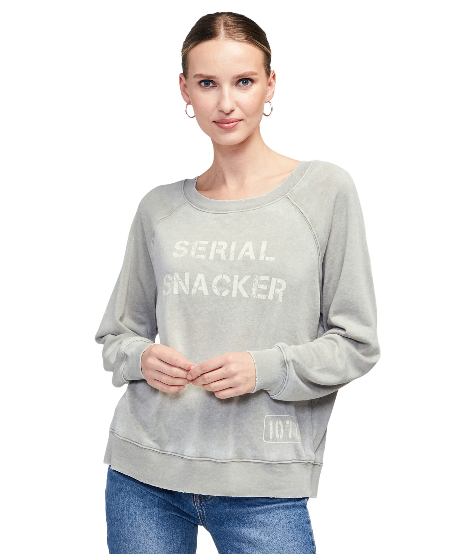 Пуловер Wildfox, Serial Snacker Sweatshirt цена и фото