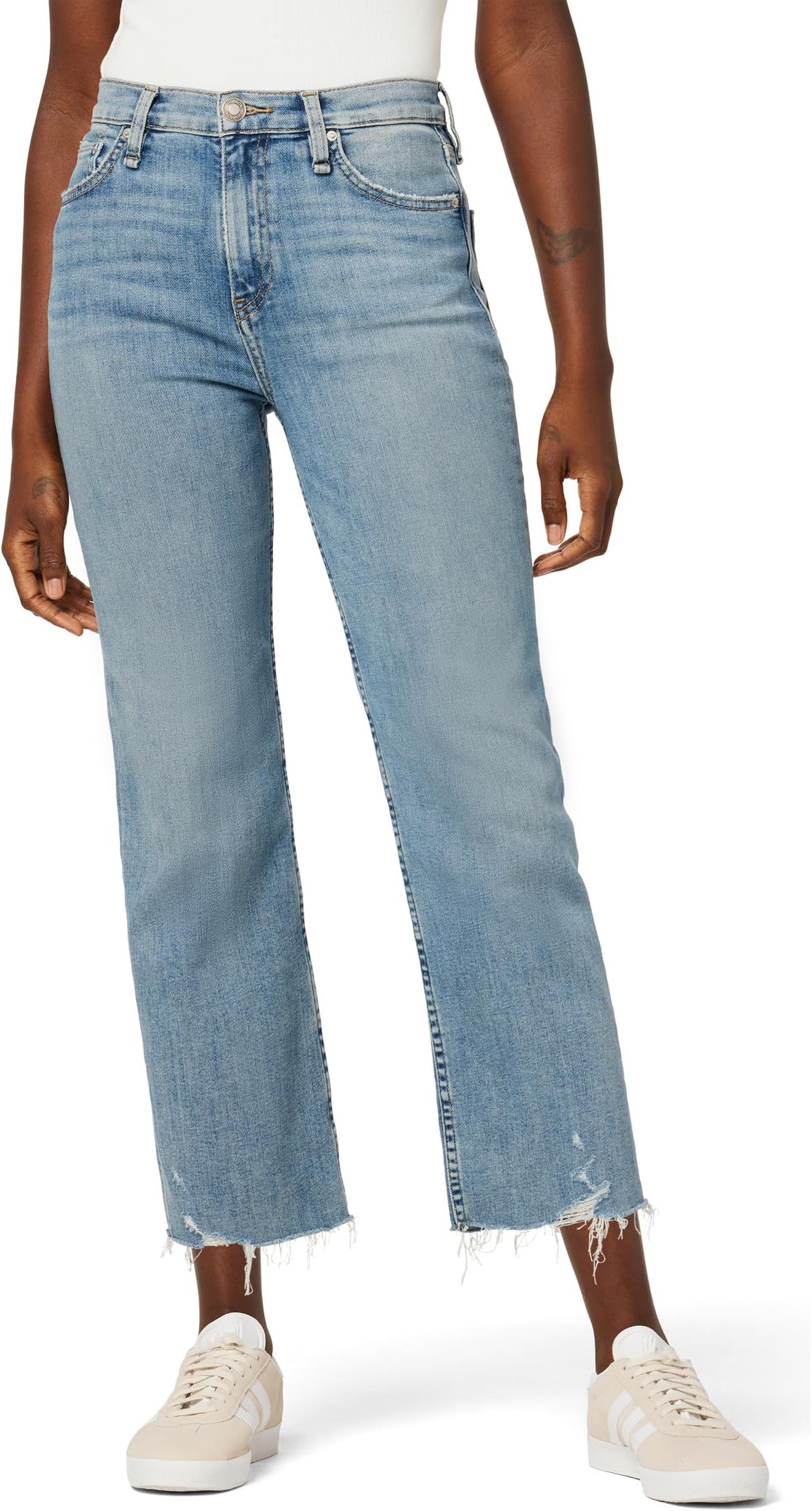 Джинсы Remi High-Rise Straight Crop in Sunlight Hudson Jeans, цвет Sunlight джинсы hudson jeans holly high rise straight crop in angora color block