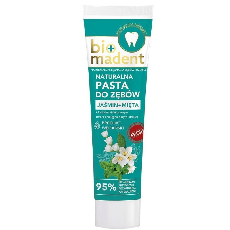 

Bio Madent Jaśmin + Mięta Зубная паста, 100 ml