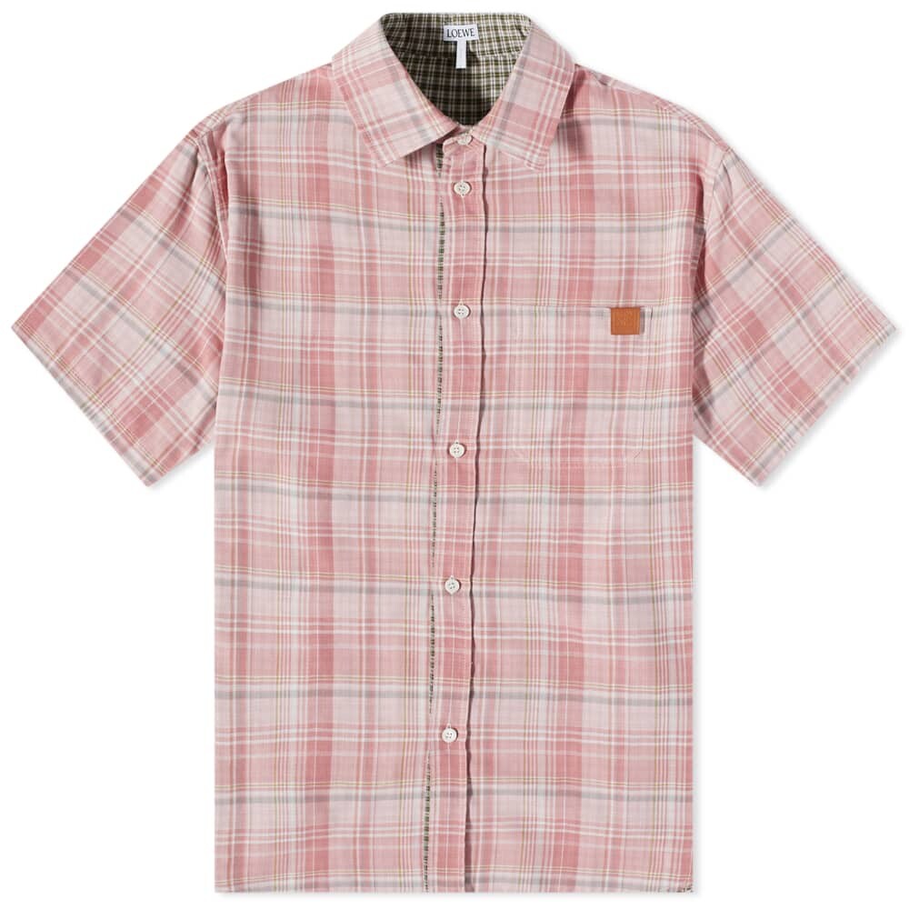 

Рубашка Loewe Short Sleeve Check Shirt
