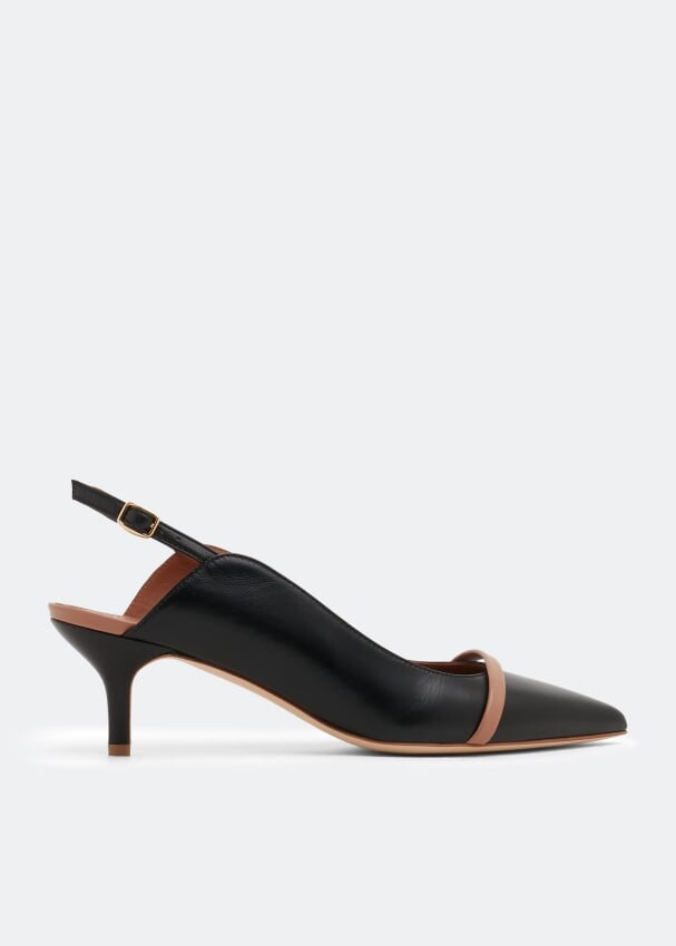 

Туфли MALONE SOULIERS Marion slingback pumps, черный