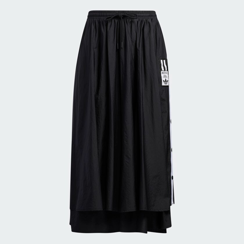 

Юбка Adidas Originals Adibreak, черный/белый