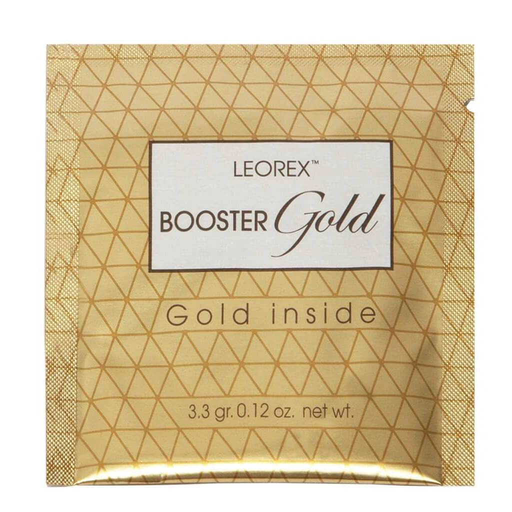 Маска золотой бустер Leorex Booster Gold, 10 сашетов