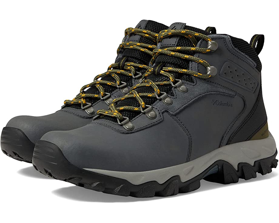 Кроссовки Columbia Newton Ridge Plus II Waterproof, серый - фото