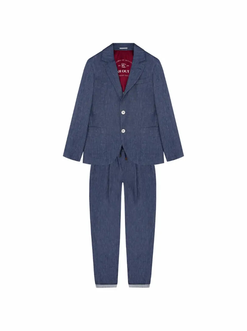 

Однобортный костюм Brunello Cucinelli