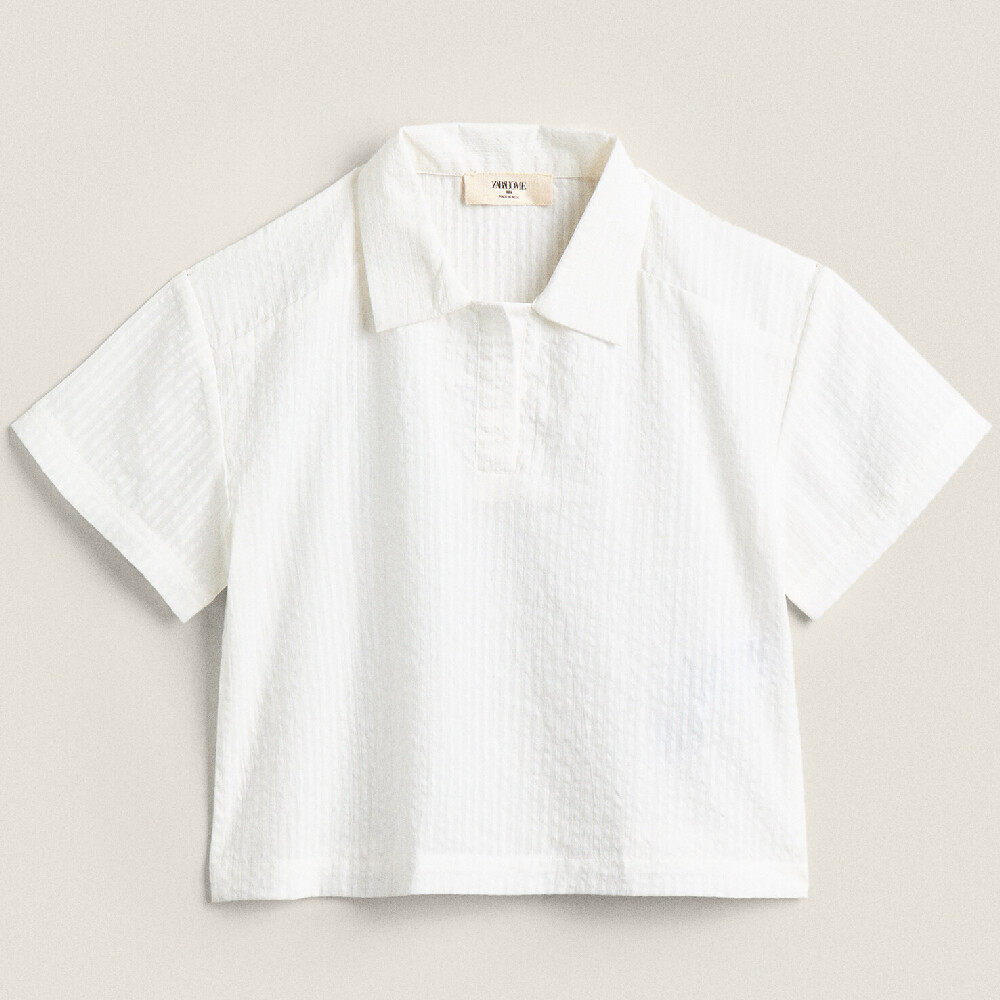 

Рубашка Zara Home Children’s Cotton Knit Beach, светло-бежевый