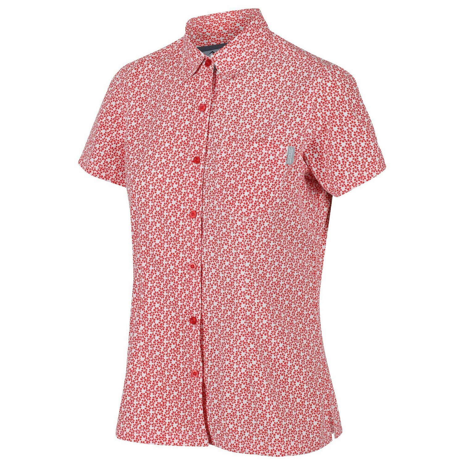 

Походная блузка Regatta Mindano V Hiking outdoor trekking Women Breathable, красный
