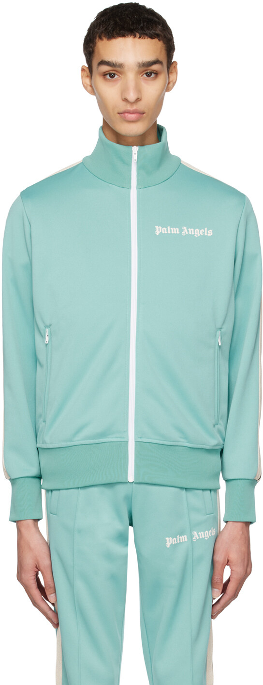 

Синяя классическая спортивная куртка Palm Angels, Синий