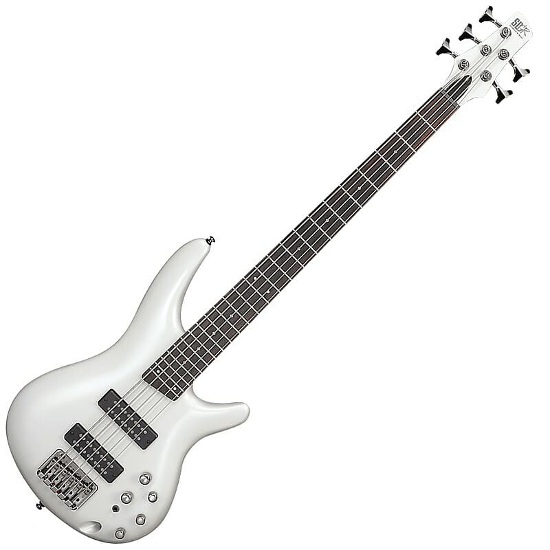 

Ibanez SR305E 5-струнная бас-гитара - жемчужно-белый