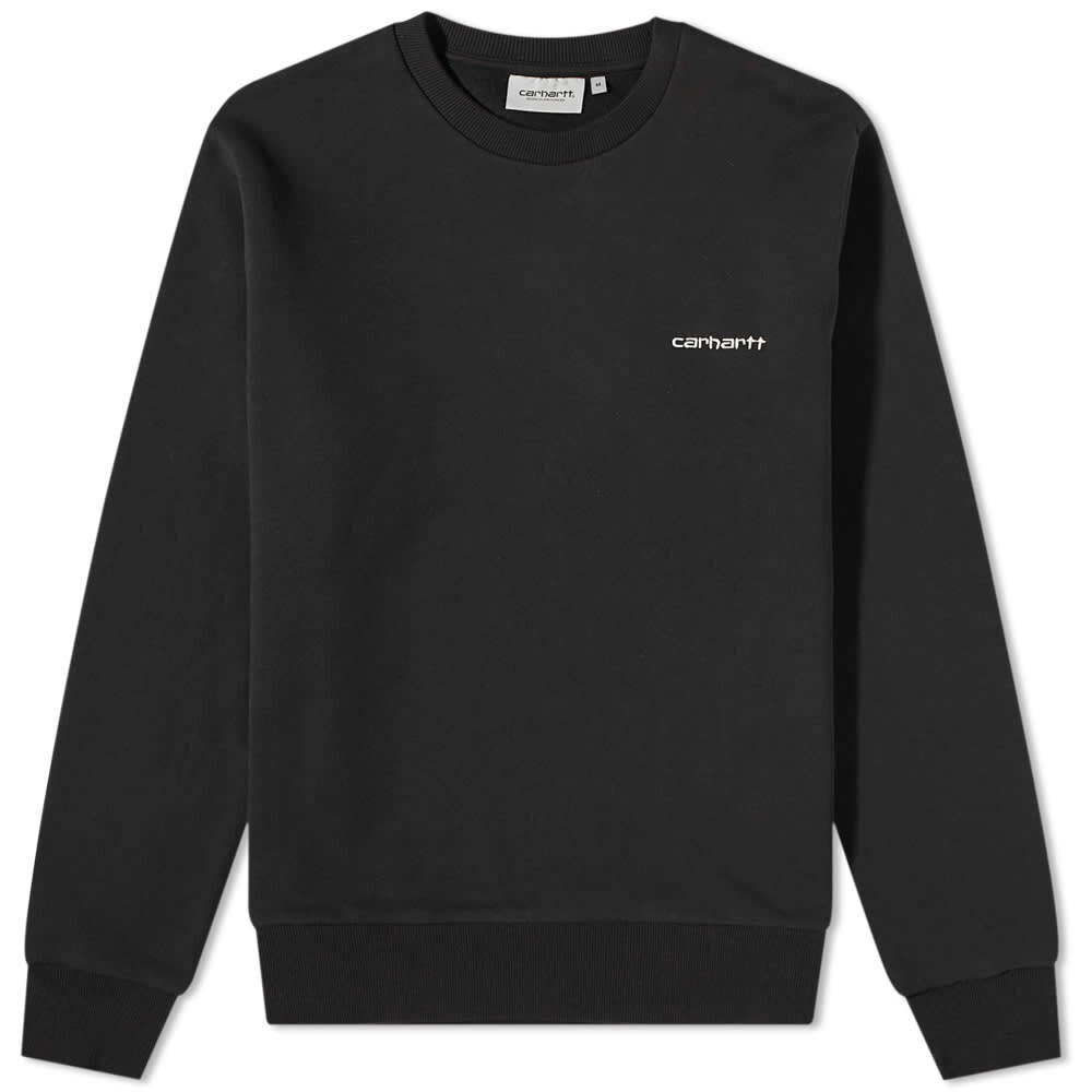 

Толстовка Carhartt WIP Script Embroidery Sweat, Черный