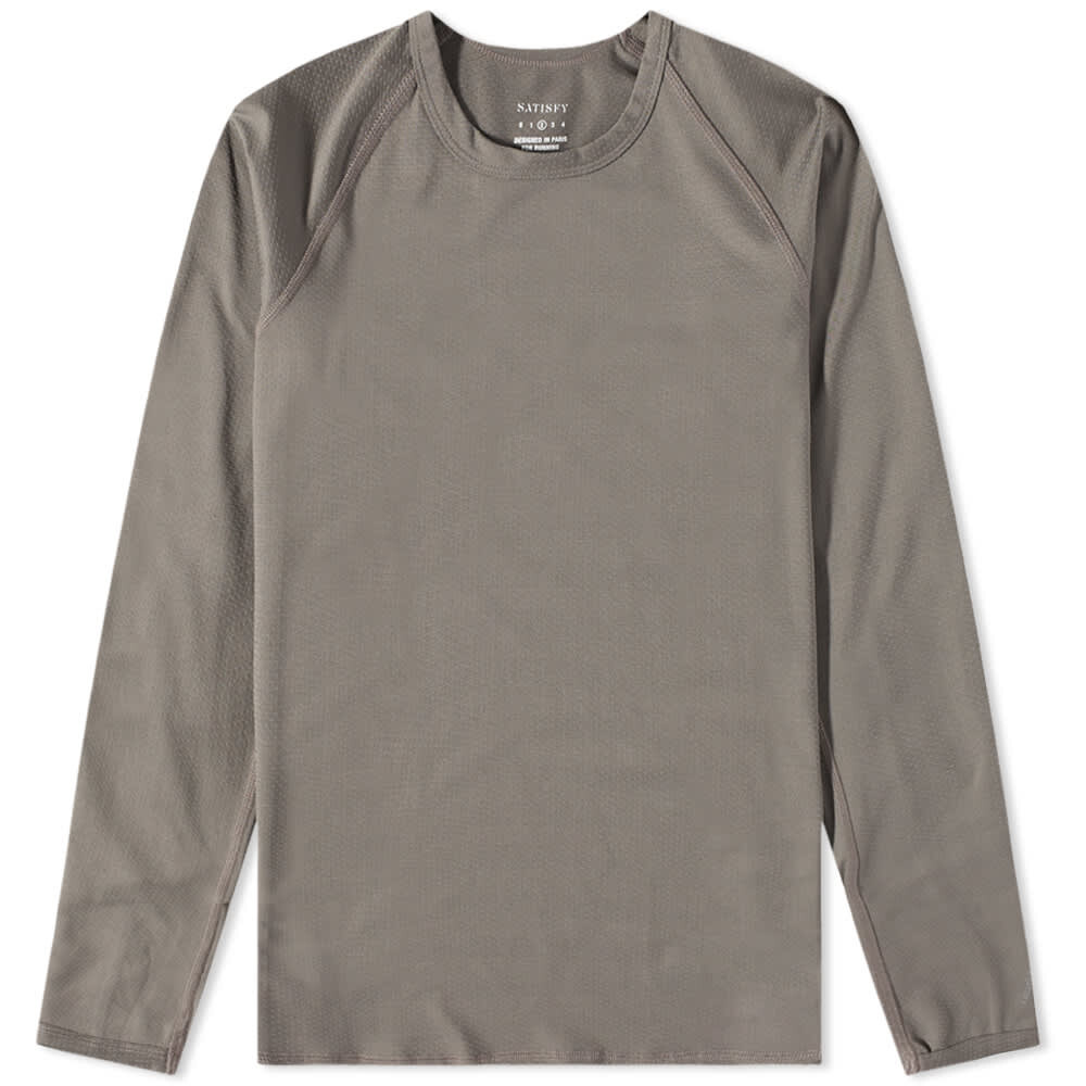 

Футболка Satisfy Long Sleeve Coffee Thermal Base Layer