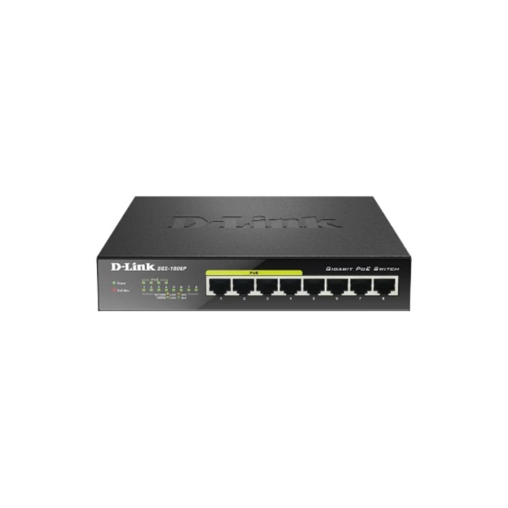 

Коммутатор D-Link DGS-1008P