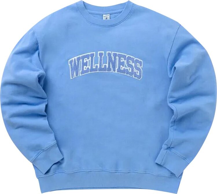 

Толстовка Sporty & Rich Wellness Boucle Crewneck 'Blue', синий