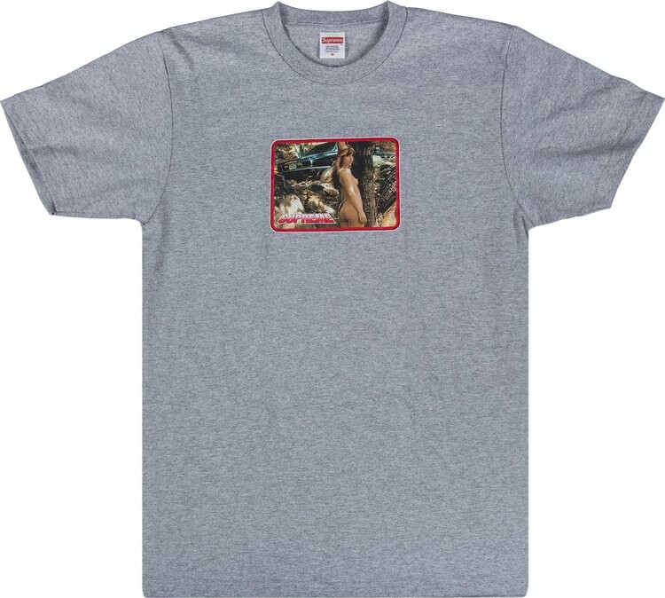 

Футболка Supreme Girl T-Shirt 'Grey', серый